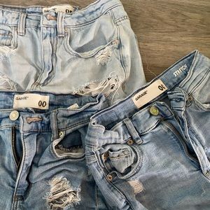 Ripped Garage shorts